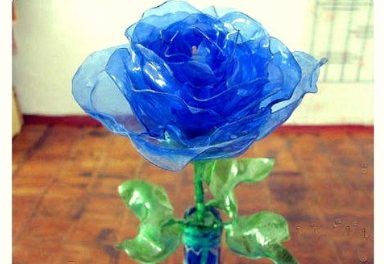 塑料瓶玫瑰花